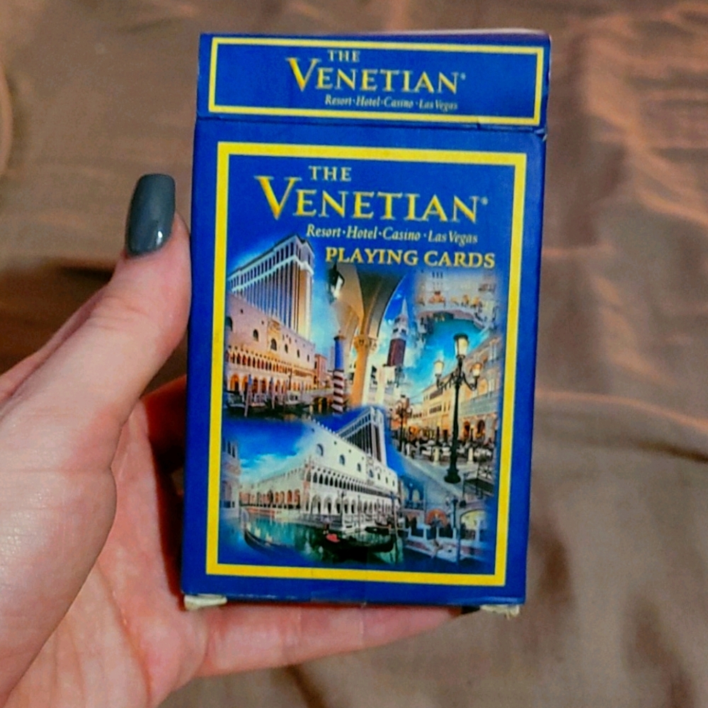 Rare Venetian Las Vegas Playing Cards